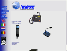 Tablet Screenshot of funktronic.de